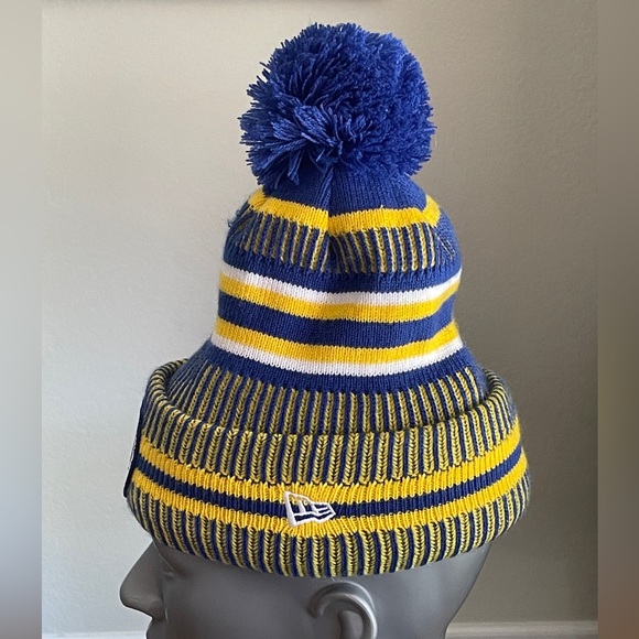 New Era Golden State Warriors knit pom beanie. NWOT - Picture 2 of 5
